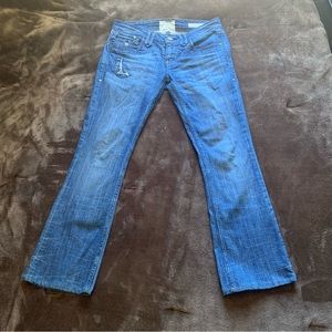 Taverniti So Jeans low rise, dark wash jeans sz 27